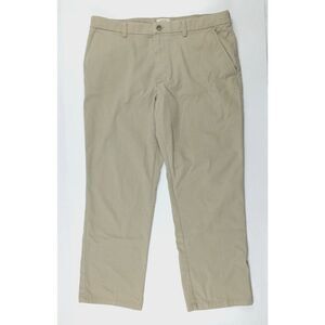 St John's Bay Tan Pants Slacks 36 X 30 Cotton Blend Mens
